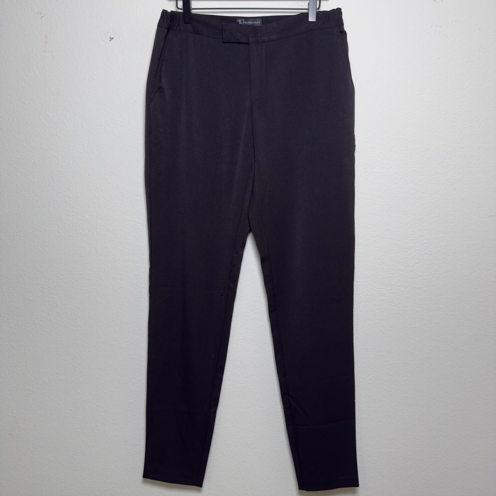 NEW Tailored Athlete Men Trousers 36W 34L Black 365 Muscle Fit Stretch Pants